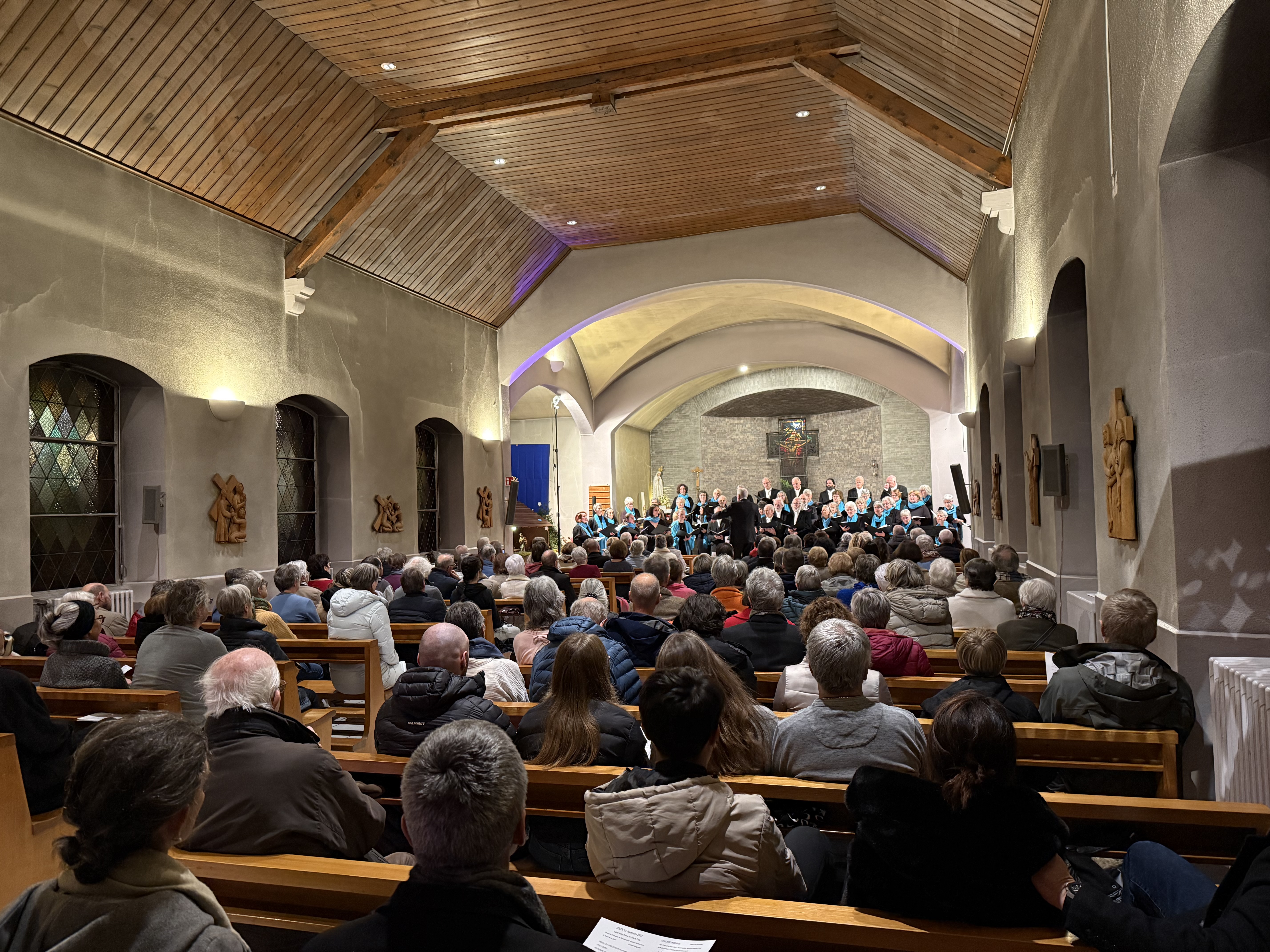 La foule était nombreuse